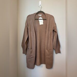 Miracle open-front cardigan NWT